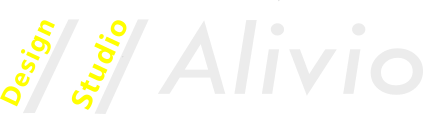 Logo firmy Alivio.